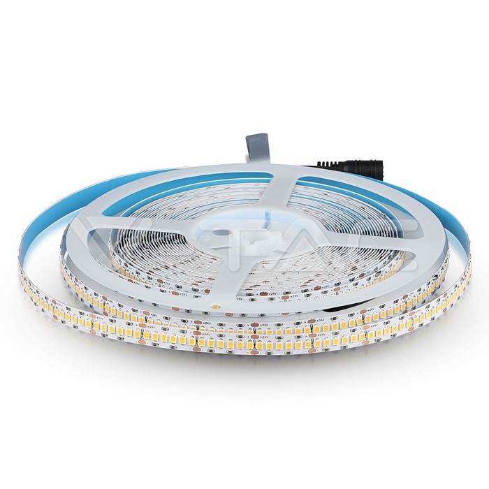 LED Striscia 10 Metri SAMSUNG 2835 240 LEDs 24V IP20 6000K CRI95+