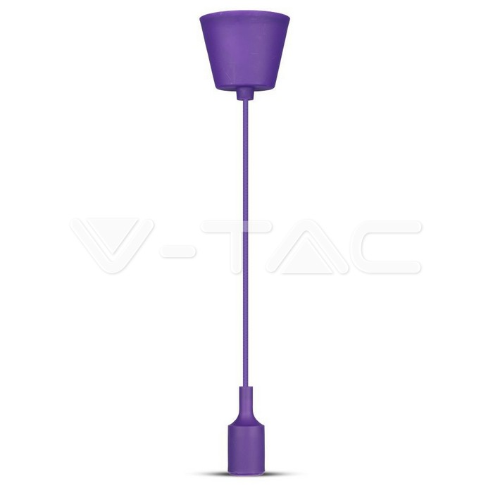 Lampadario con Portalampada Viola