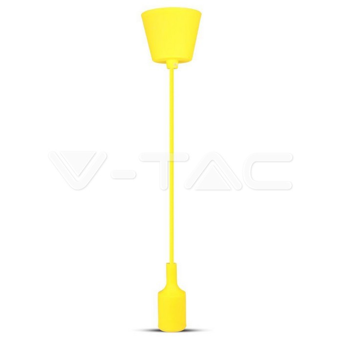 Lampadario con Portalampada Giallo