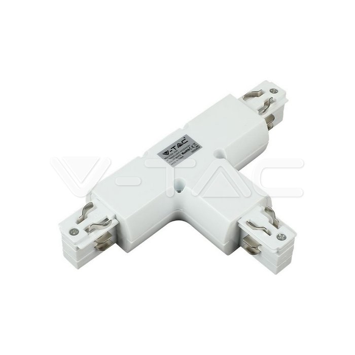 Pista per luce a LED 4T Connettore Bianco