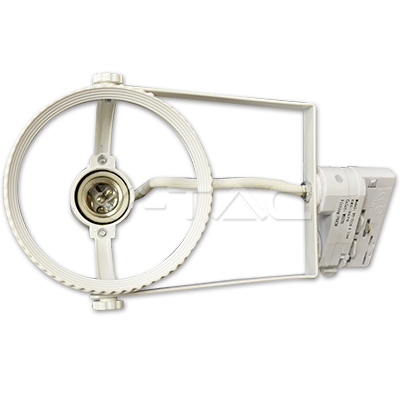 PAR38 Fitting 4 Core Track White Body
