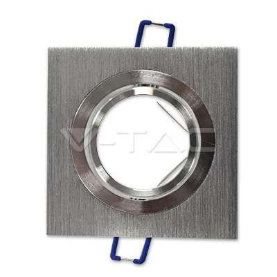 1*GU10 Corpo Quadrato Aluminium
