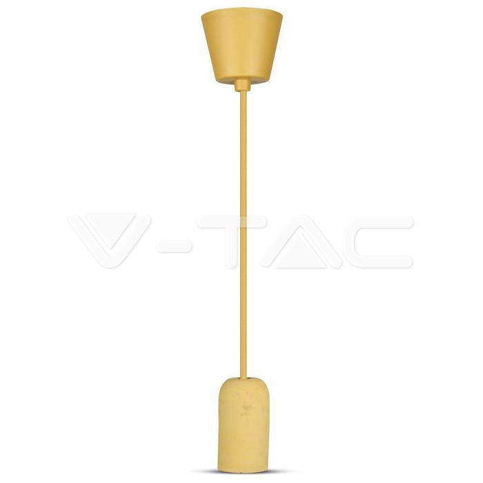 Lampadario con Portalampada Calcestruzzo Beige chiaro