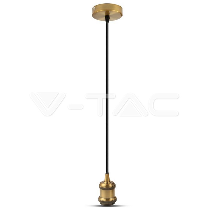 Portalampada Bronzo Marrone