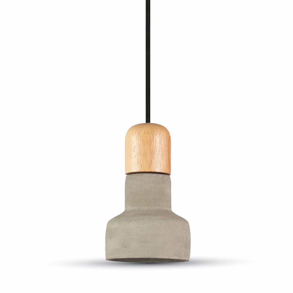 Lampadario in Calcestruzzo Grigio