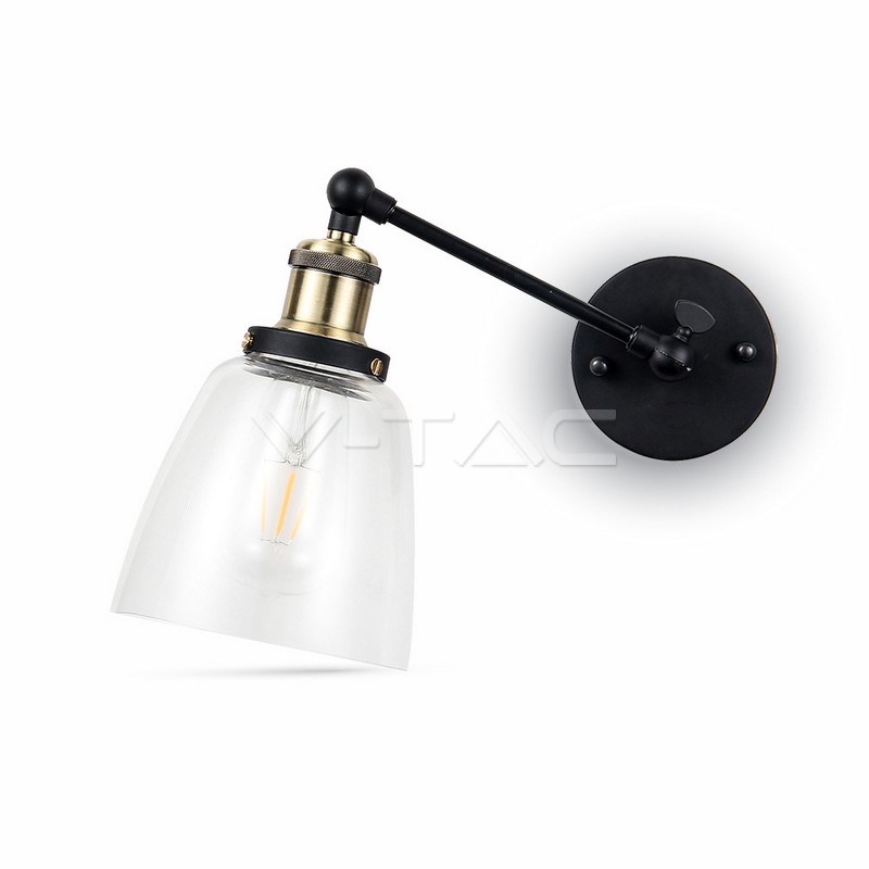 Lampada da parete Cono Vetro __140mm