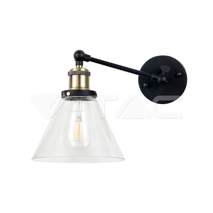 Lampada da parete V Forma Vetro __140mm