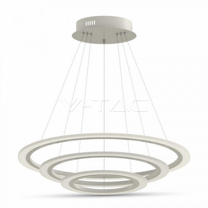 70W Soft Light Chandelier Slim Dimmable Bianco Caldo