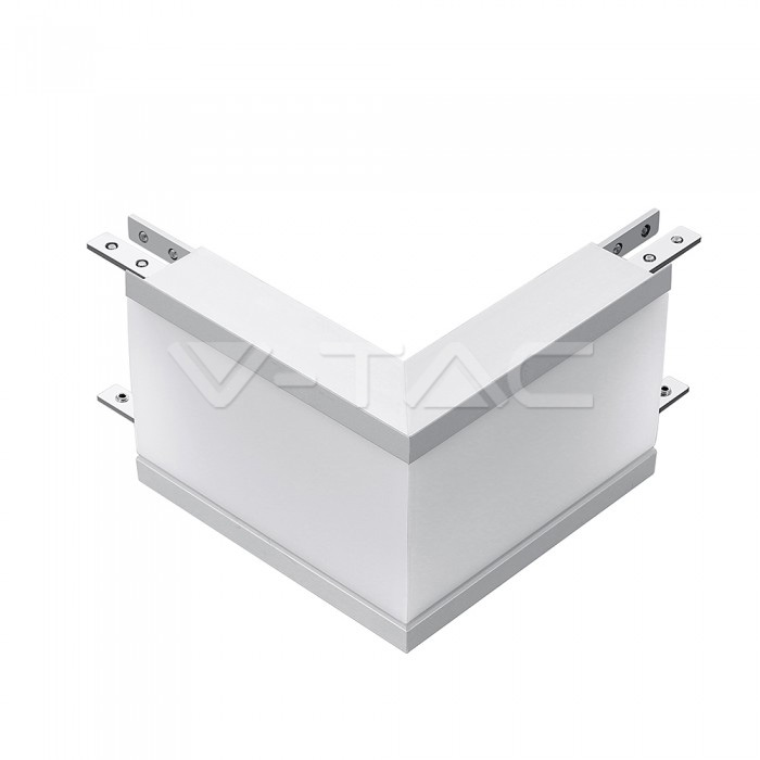 10W L Shape Connettore Outside Corpo Bianco 4000K