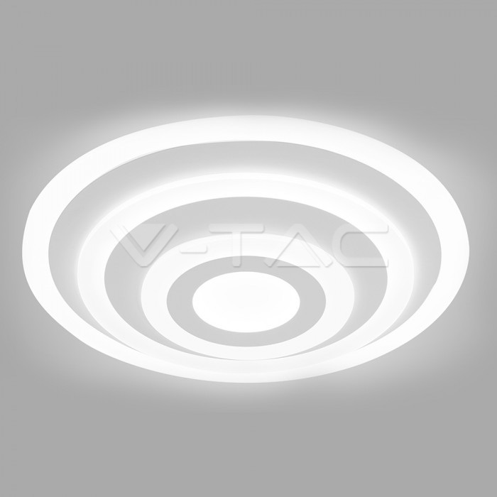 85W Soft Light Chandelier Slim 3 Ring Dimmable 3000K
