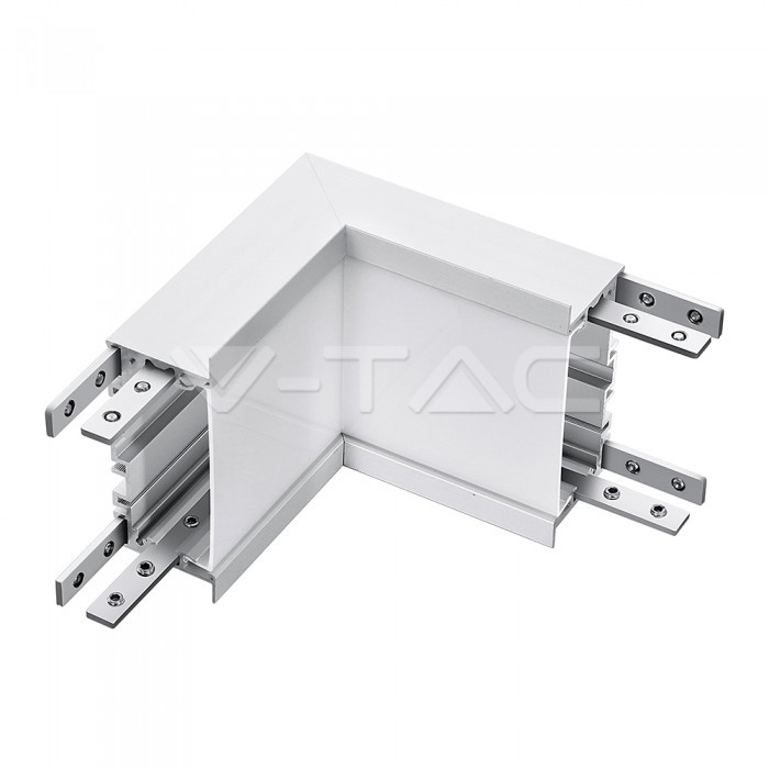 10W L Shape Connettore Inside for Hanging Corpo Bianco 4000K