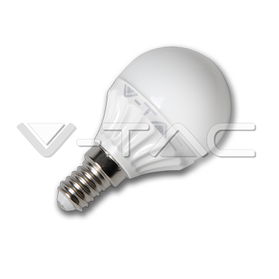 Lampadina LED 4W E14 P45 Bianco freddo