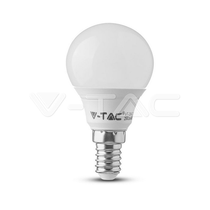 Lampadina a LED 5.5W E14 P45 Bianco naturale