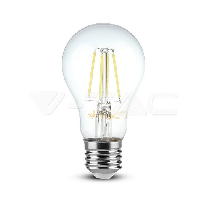 Lampadina LED 4W Filament E27 A60 Bianco