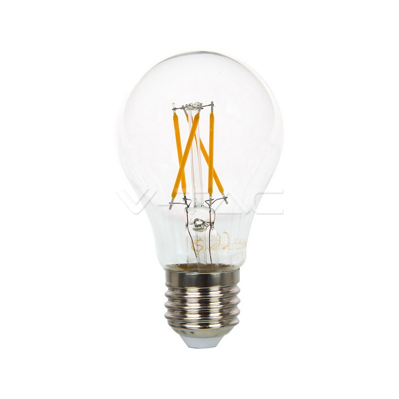 LED Bulb - 4W Cross Filament E27 A60 2700K