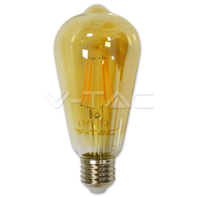 Filamento LED 4W E27 Bianco caldo
