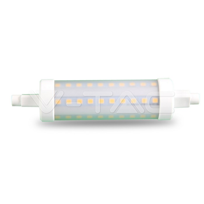 Lampadina LED 10W R7S Plastic Bianco freddo