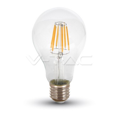 Lampadina LED 10W Filamento E27 A67 Bianco Caldo