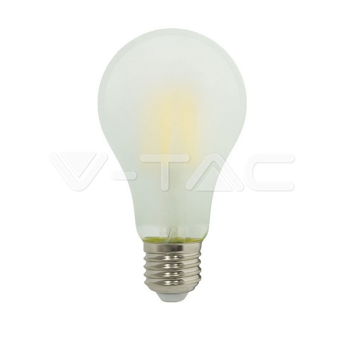 LED Lampadina 6W Filamento E27 A60 Opaco Bianco caldo
