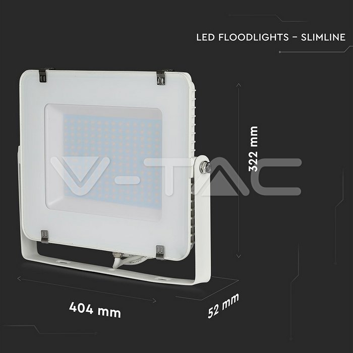 150W LED Proiettore SMD SAMSUNG Chip Corpo Bianco 4000K img 11