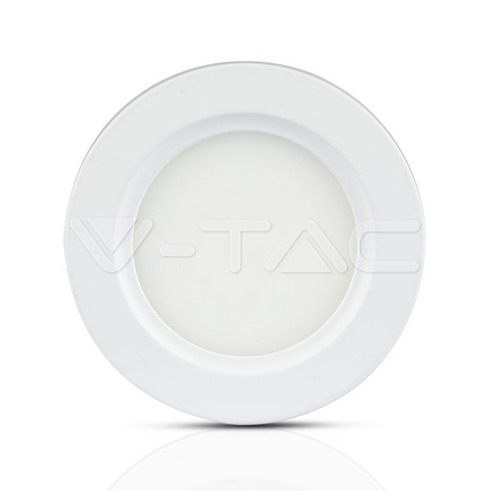 8W Pannello LED montato superficie Rotondo Bianco Freddo