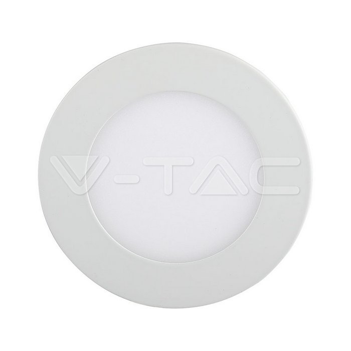 12W Pannello LED Premium Rotondo Bianco caldo