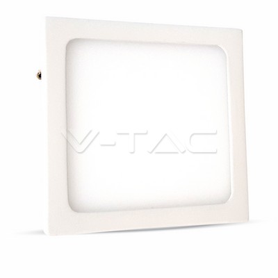6W Pannello LED montato superficie Premium Quadrato Bianco Freddo