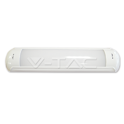 16W Grill Plafoniera con tubo LED Bianco Caldo 600 mm