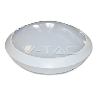 12W LED Full Round Ceiling Lamp With Sensor 6000K Body IP66 6000K