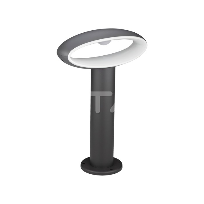 9W LED Bollard Lamp Dark Grey Aluminium 30CM 4000K IP54