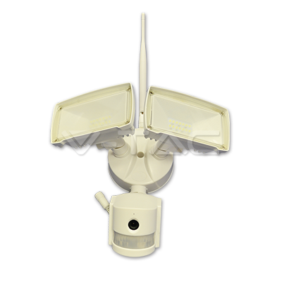 18W Proiettore LED con sensore WiFi obiettivo Bianco