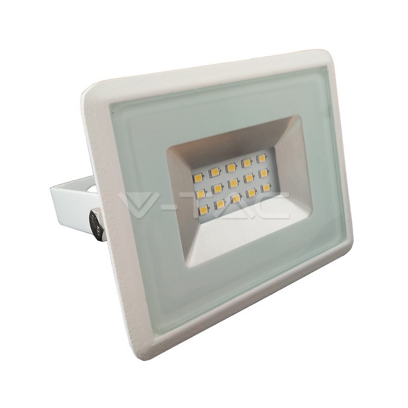 10W LED Proiettore SMD E-Series Corpo Bianco Luce Bianca