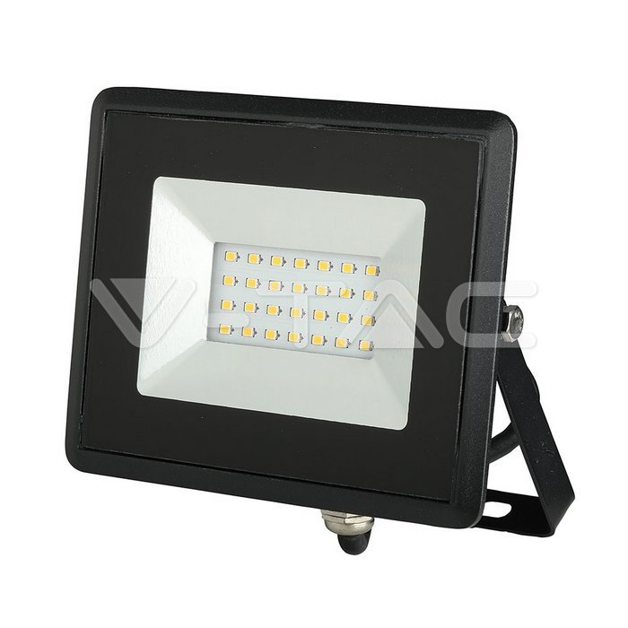 20W LED Proiettore SMD E-Series Corpo Nero Bianco Naturale