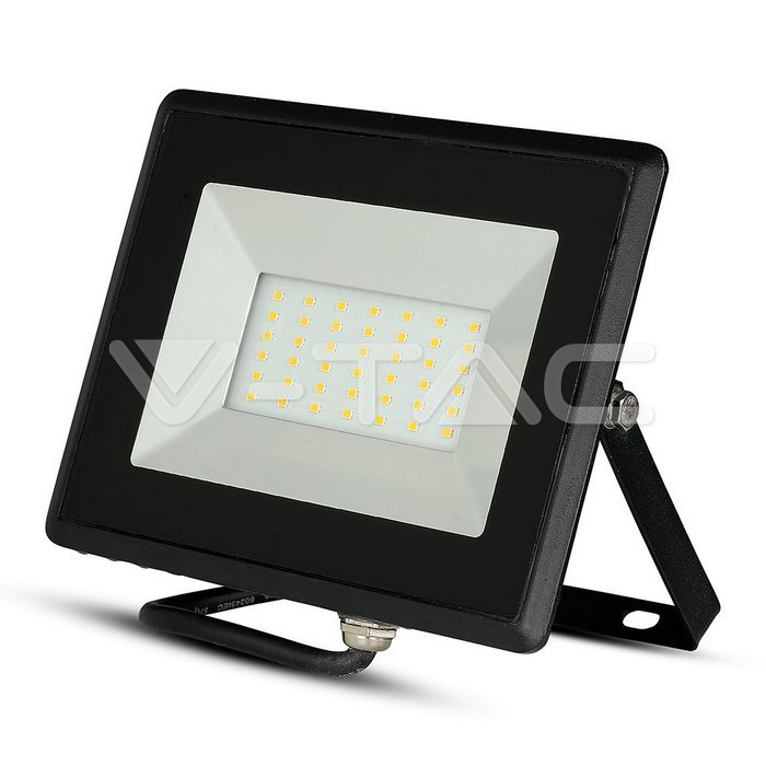 30W LED Proiettore SMD E-Series Corpo Nero Bianco Naturale