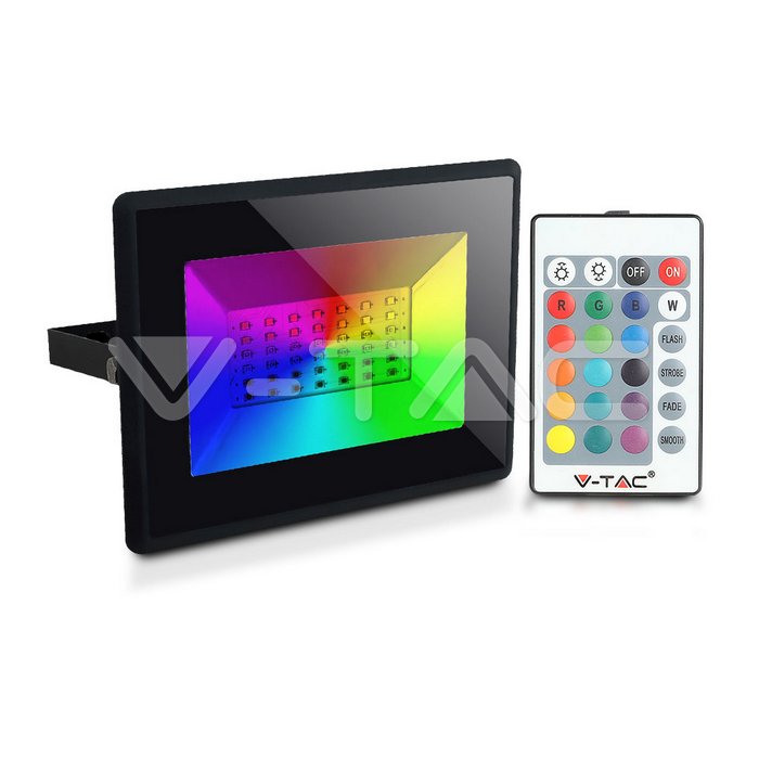 30W LED Proiettore con telecomando RGB IP65