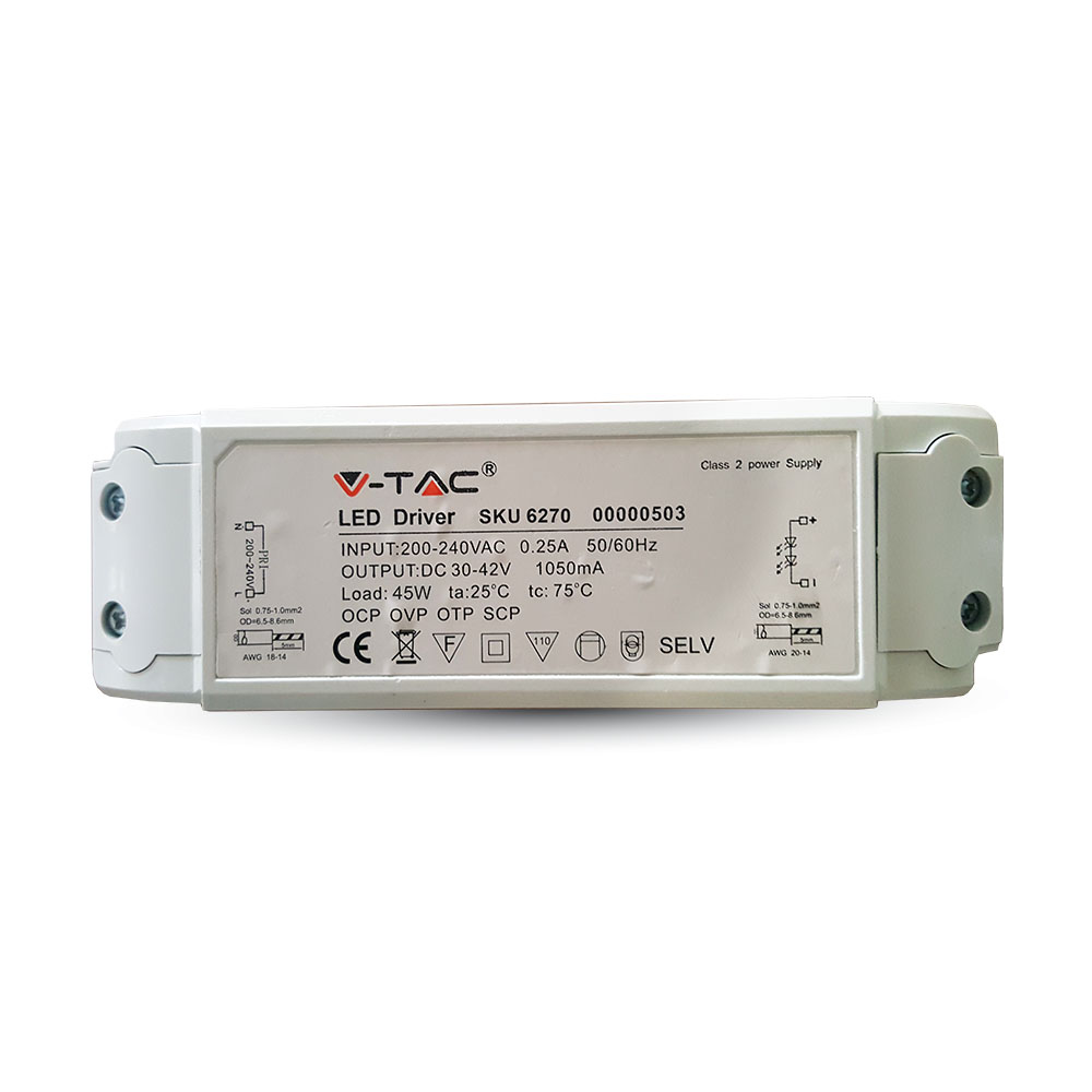 45W Driver esente da sfarfallio A++