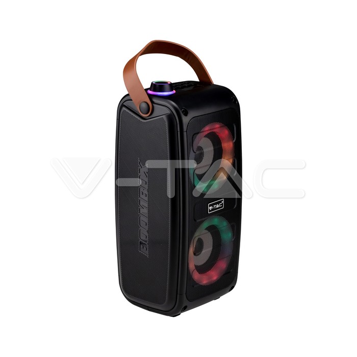 Altoparlante Ricaricabile 10W con USB e Scheda TF RGB 2 * 3 pollici