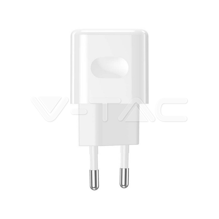 20W Charging Adapter With 1PD + 1 QC Port White img 2