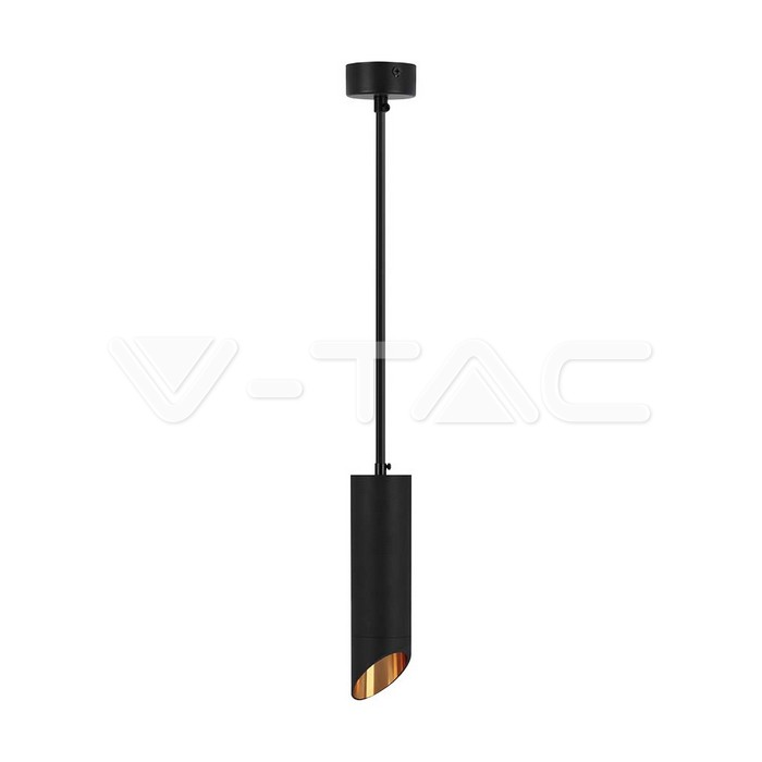 1*GU10 Hanging Pendant Black D 55*200MM