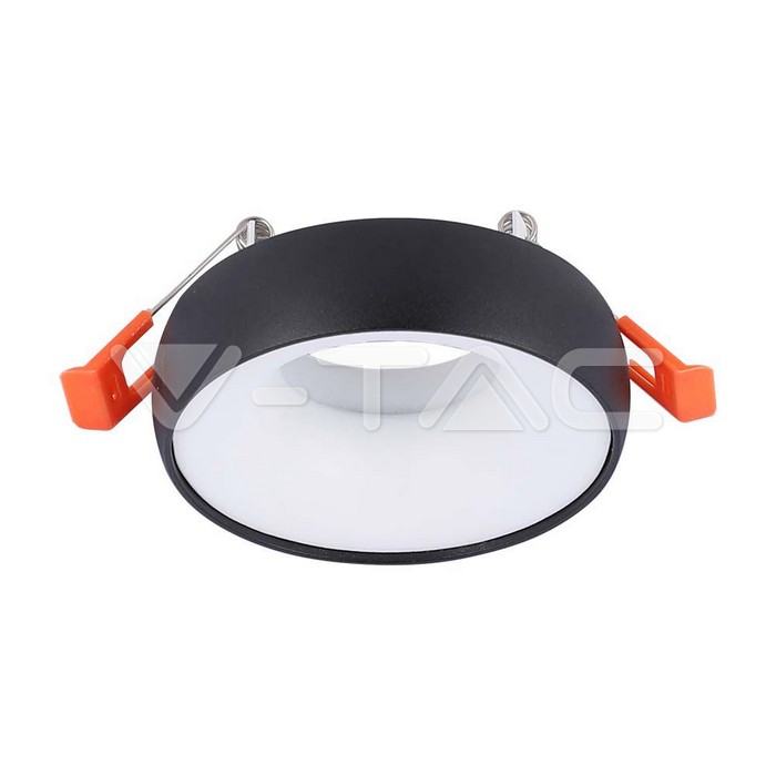 GU10 Fitting Round White Frame  White Reflector