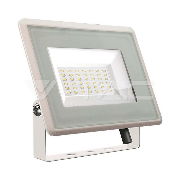 50W LED Faro SMD White Body 3000K