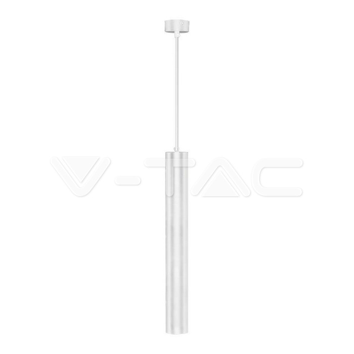 V-TAC SKU 3122 VT-862  PORTALAMPADA GU10 BIANCO OPACO QUADRATO DA