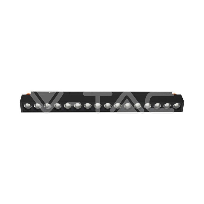 14W LED Magnetic SMART Tracklight Black  3in1