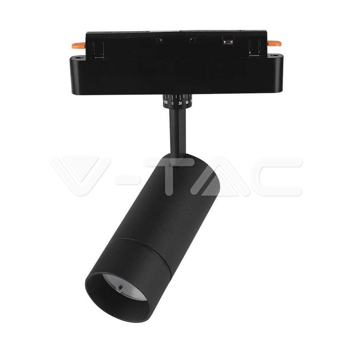 8W LED Magnetic SMART Tracklight Black  3in1