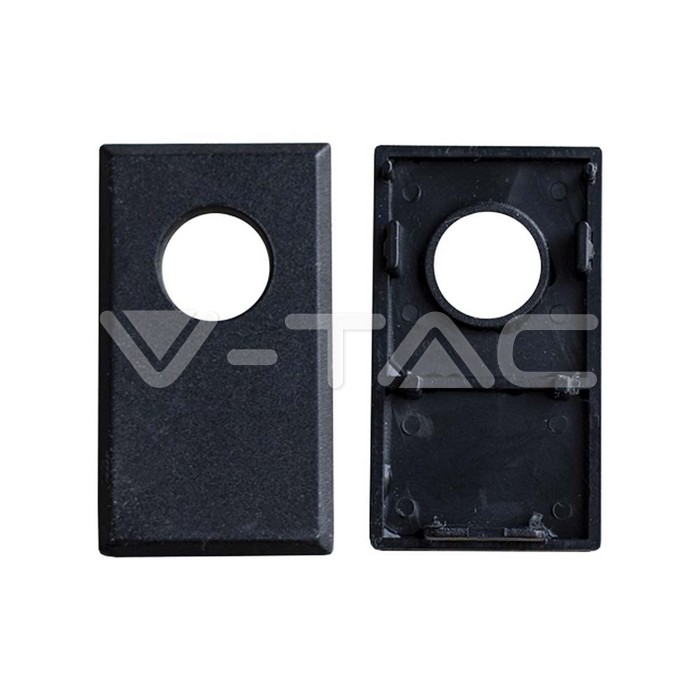 End Cap For Surface Track Rail- 1SET