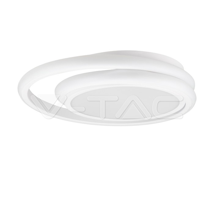 LED Designer Light White Double Round