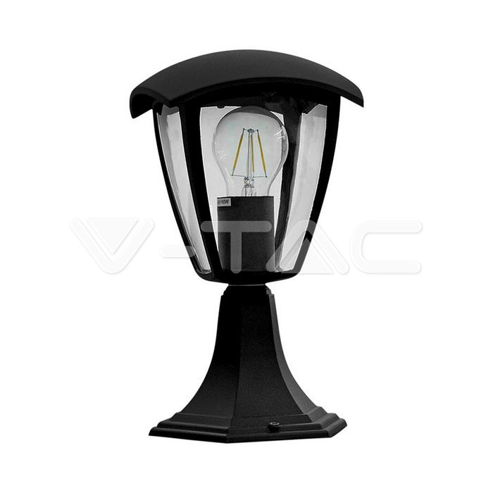 Lampada Giardino 300mm IP44 Nero img 1
