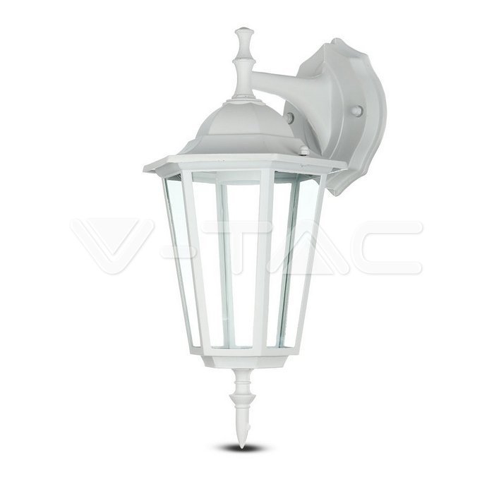 Lampada Giardino da parete E27 Bianco