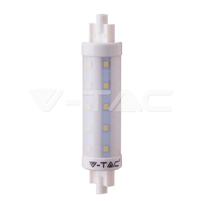 Lampadina LED 7W R7S 118mm Plastica Bianco naturale