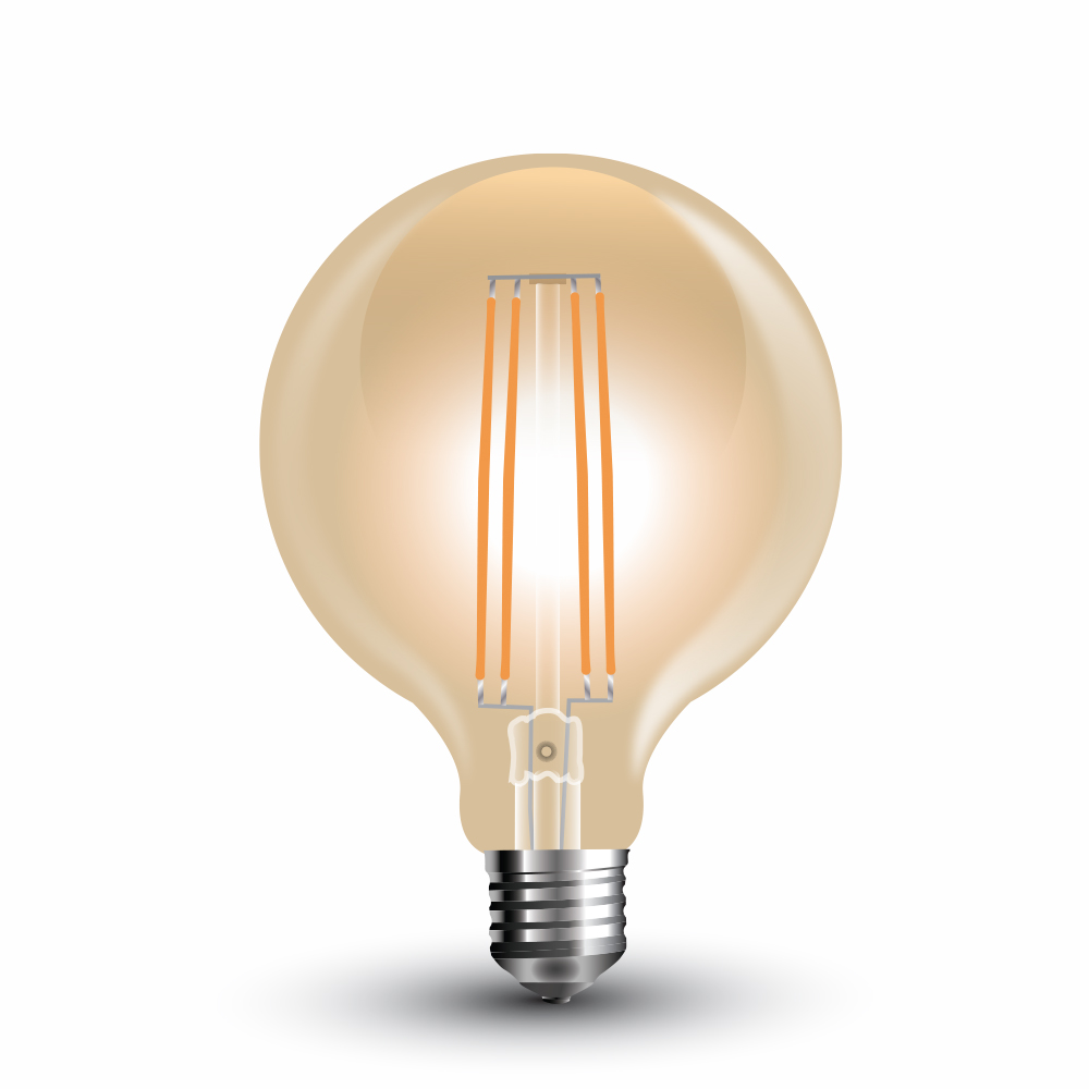 LED Bulb - 7W Vintage Special Filament  E27 G95 2200K
